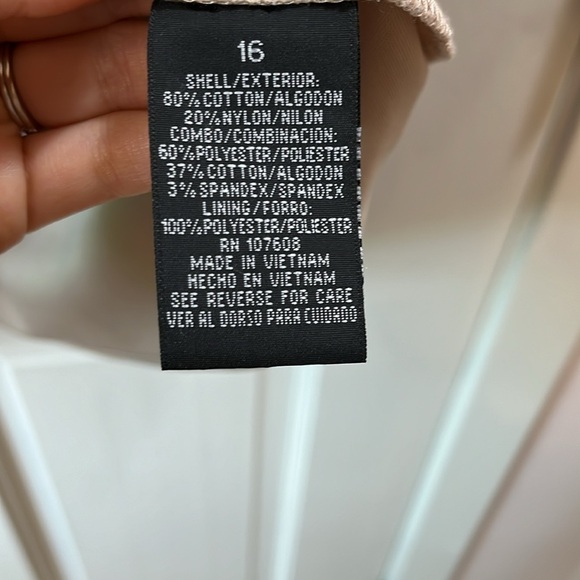 R&K Cocktail All Over Lace w/ Satin Trim Cap Sleeve Mini Dress - Size 16 - Picture 9 of 10